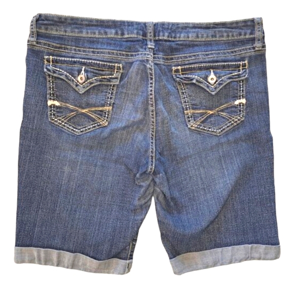 a.n.a. Denim Bermuda Shorts Plus Size 16 - Picture 2 of 4
